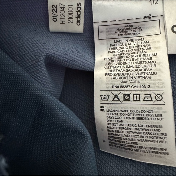 adidas Terrex Zupahike Blue Pants Size Small - Picture 14 of 15